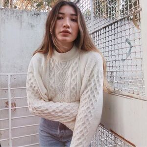Urban Outfitters Austin Cable Knit Sweater
